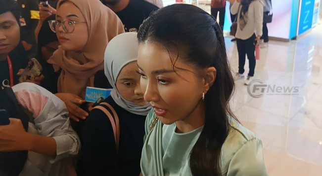 Sarwendah ditemui di Kawasan Tanah Abang, Jakarta Pusat, Selasa (5/8/2025). [Foto: FTNews.co.id/Selvianus Kopong Basar]